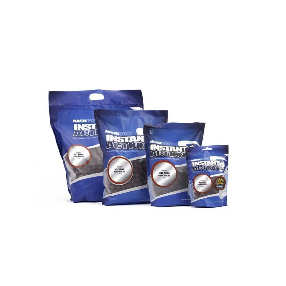 Bouillettes NashBait Hot Tuna Boilies 5kg