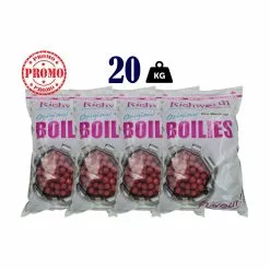Bouillettes Richworth 20kg Bloodworm 20mm 5kg Ver De Vase Pack X4