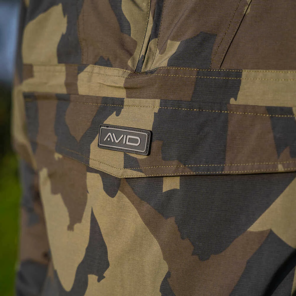 Veste Avid Carp Ripstop Camo Pullover Jacket – Image 10